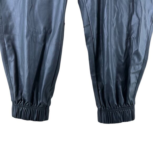 Calia faux leather athletic jogger pants pure black high rise women’s sz XXL - Picture 7 of 13
